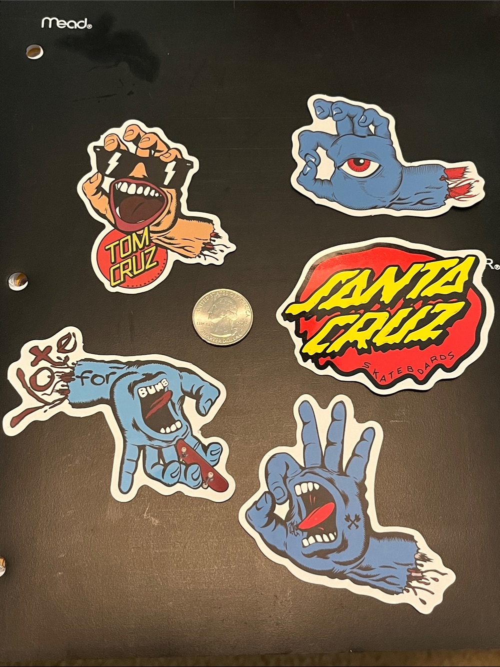 Santa Cruz sticker pack #1